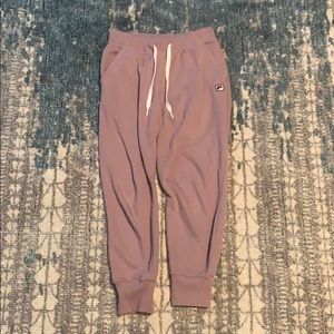 pink/lavender fila sweats!